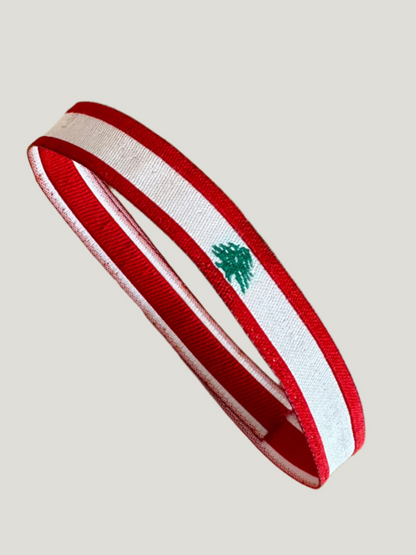 Bracelet with Lebanese Flag