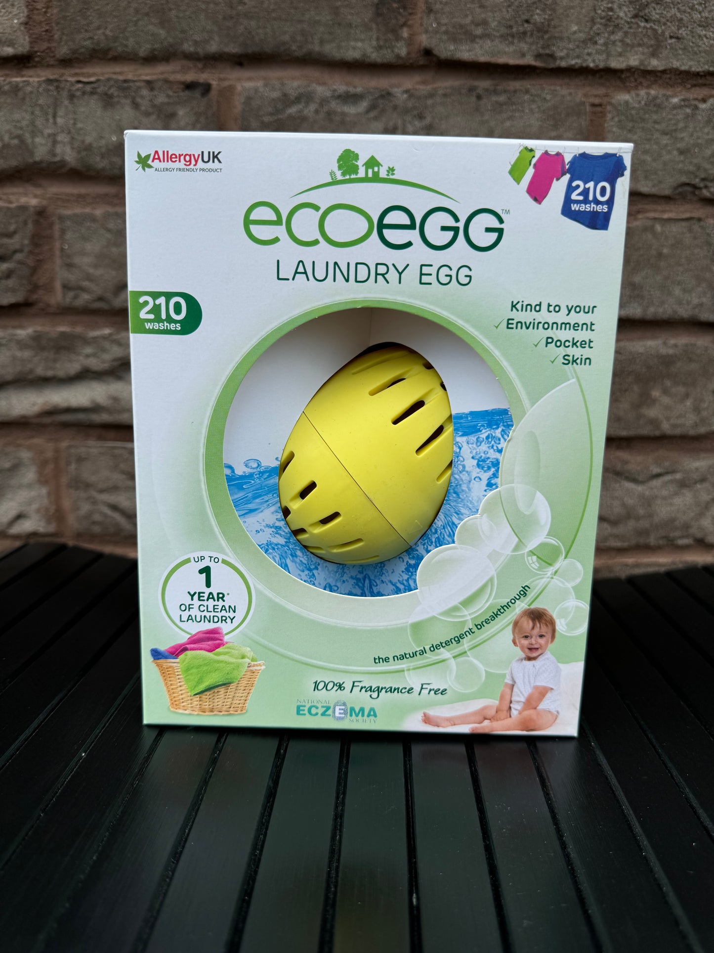 EcoEgg - 100% Fragance Free - 210 Washes