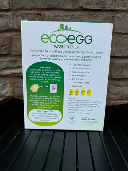 EcoEgg - 100% Fragance Free - 210 Washes