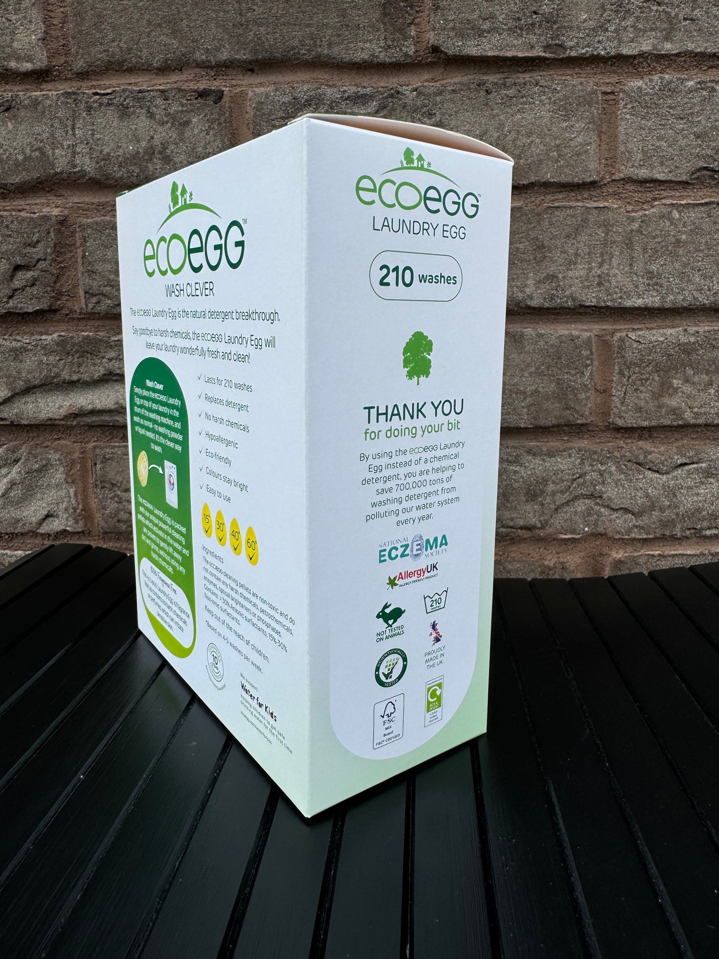 EcoEgg - 100% Fragance Free - 210 Washes