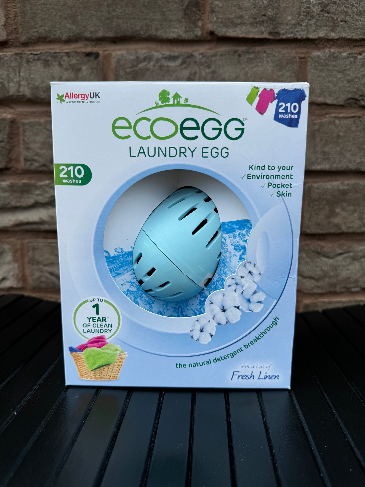 EcoEgg - With a Hint of Frensh Linen - 210 Washes